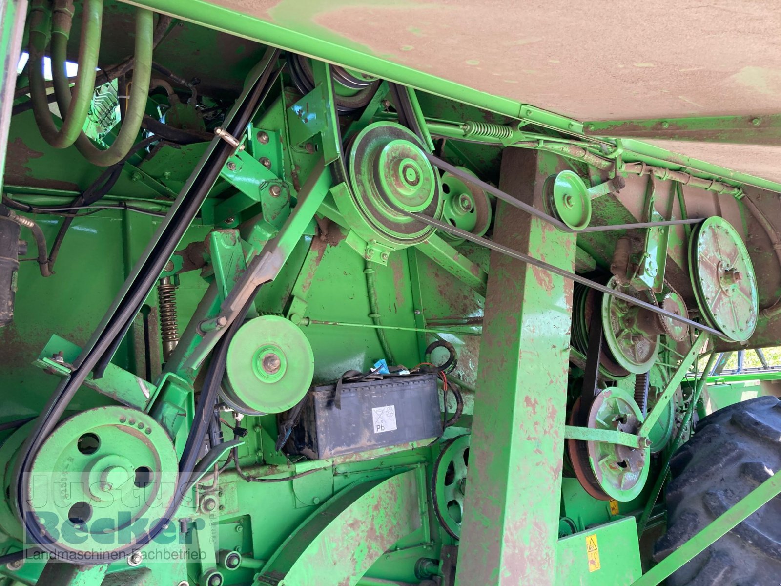 Mähdrescher Türe ait Deutz-Fahr Starliner 4045 H, Gebrauchtmaschine içinde Weimar-Niederwalgern (resim 14)