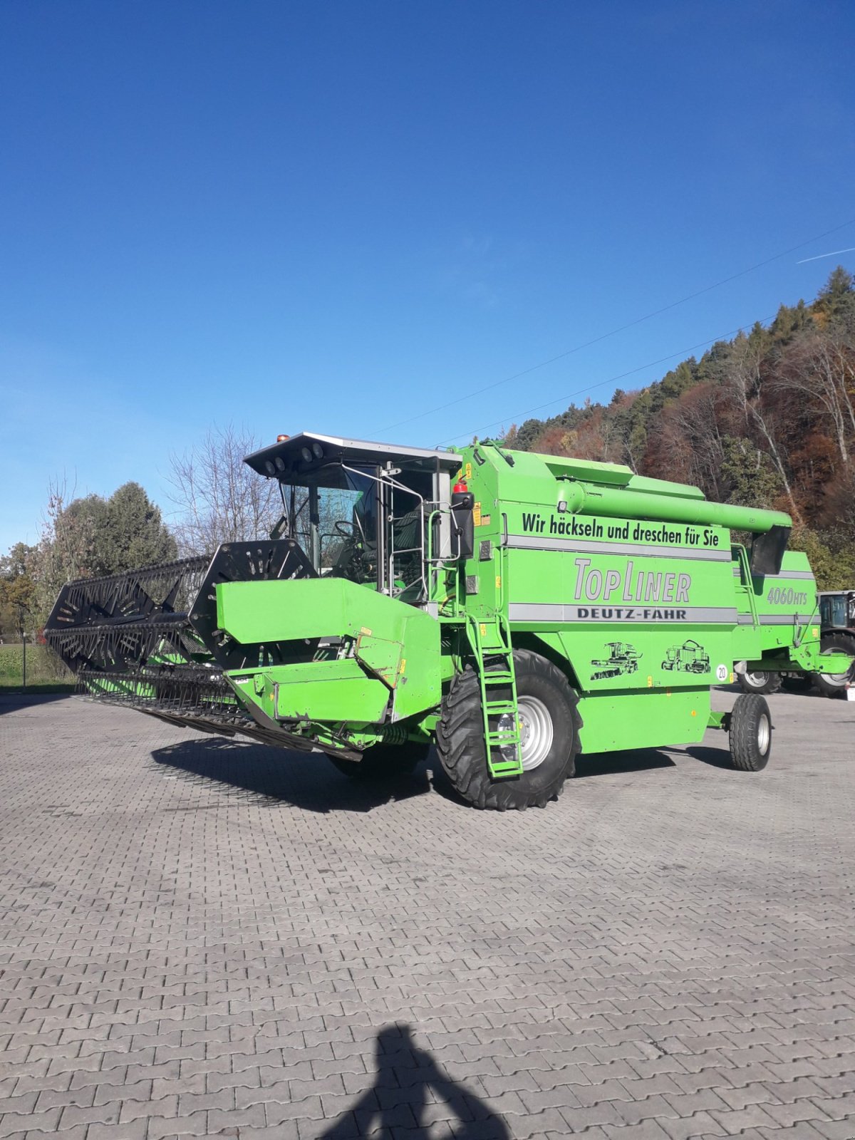 Mähdrescher des Typs Deutz-Fahr Topliner 4060 HTS, Gebrauchtmaschine in Kellmünz (Bild 1)