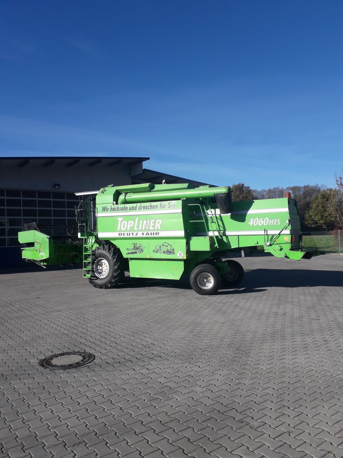 Mähdrescher des Typs Deutz-Fahr Topliner 4060 HTS, Gebrauchtmaschine in Kellmünz (Bild 2)