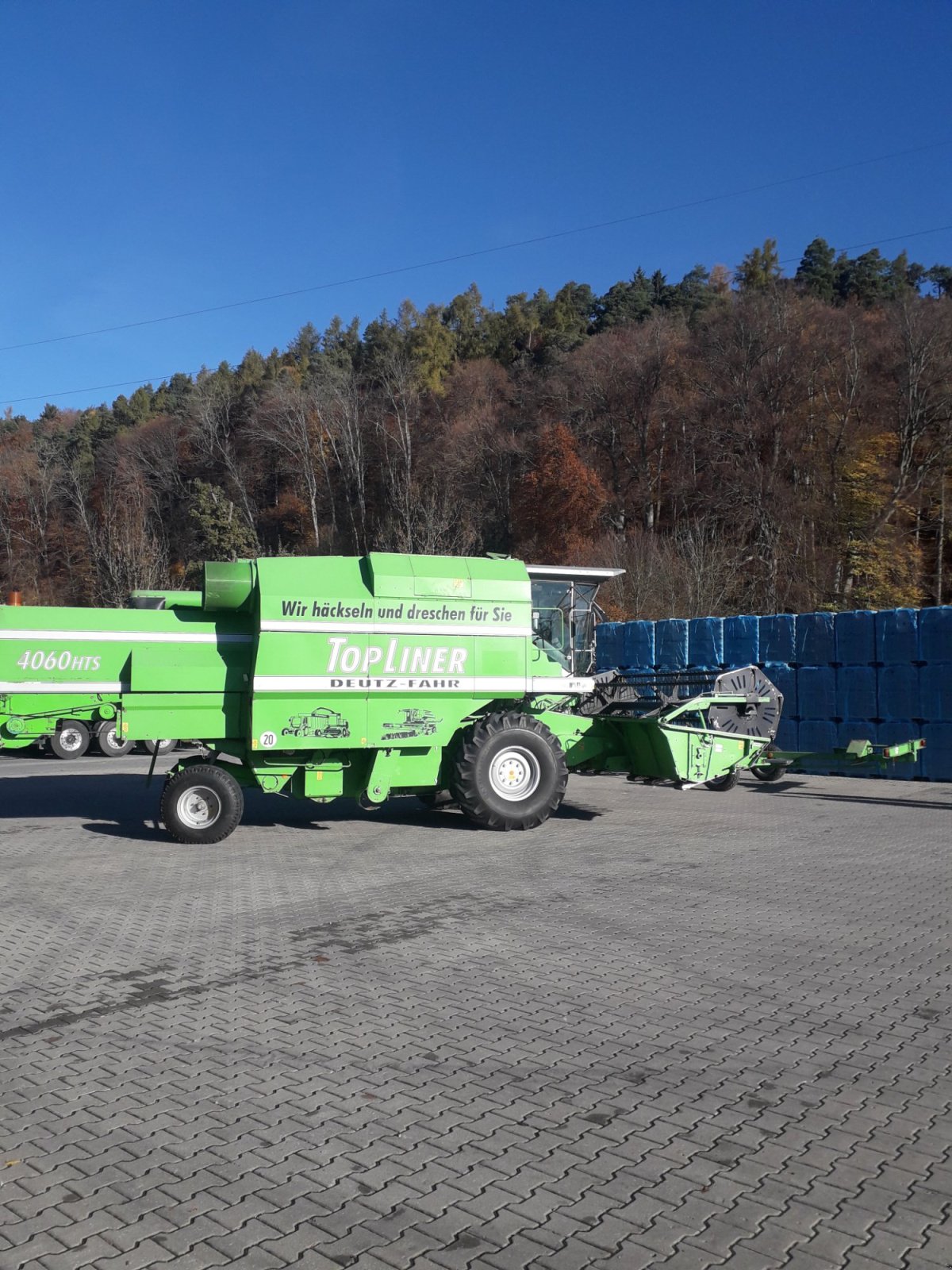 Mähdrescher des Typs Deutz-Fahr Topliner 4060 HTS, Gebrauchtmaschine in Kellmünz (Bild 4)