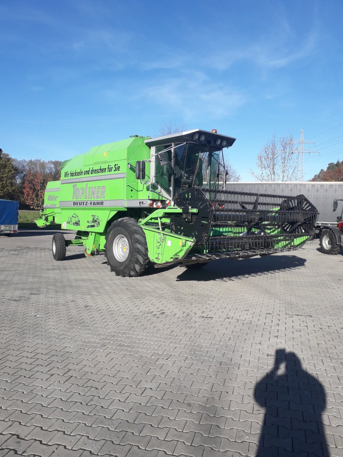 Mähdrescher des Typs Deutz-Fahr Topliner 4060 HTS, Gebrauchtmaschine in Kellmünz (Bild 5)