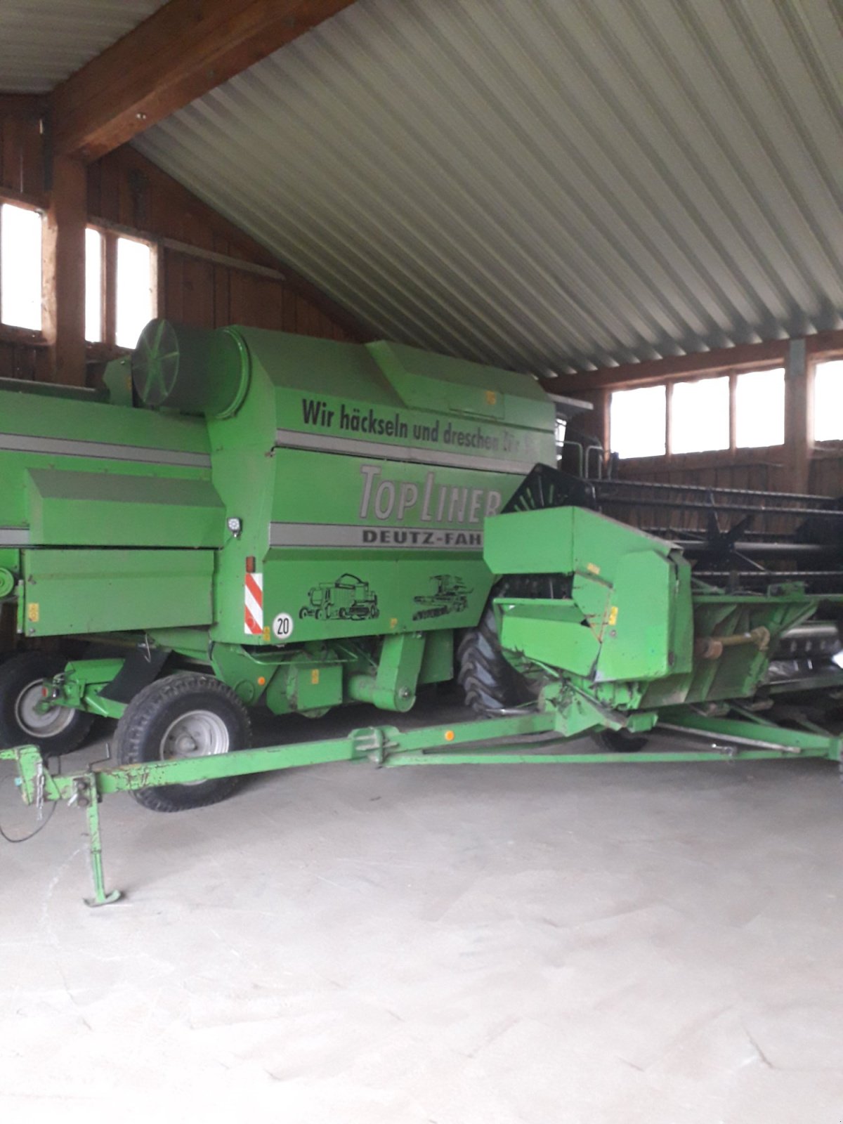Mähdrescher des Typs Deutz-Fahr Topliner 4060 HTS, Gebrauchtmaschine in Kellmünz (Bild 7)