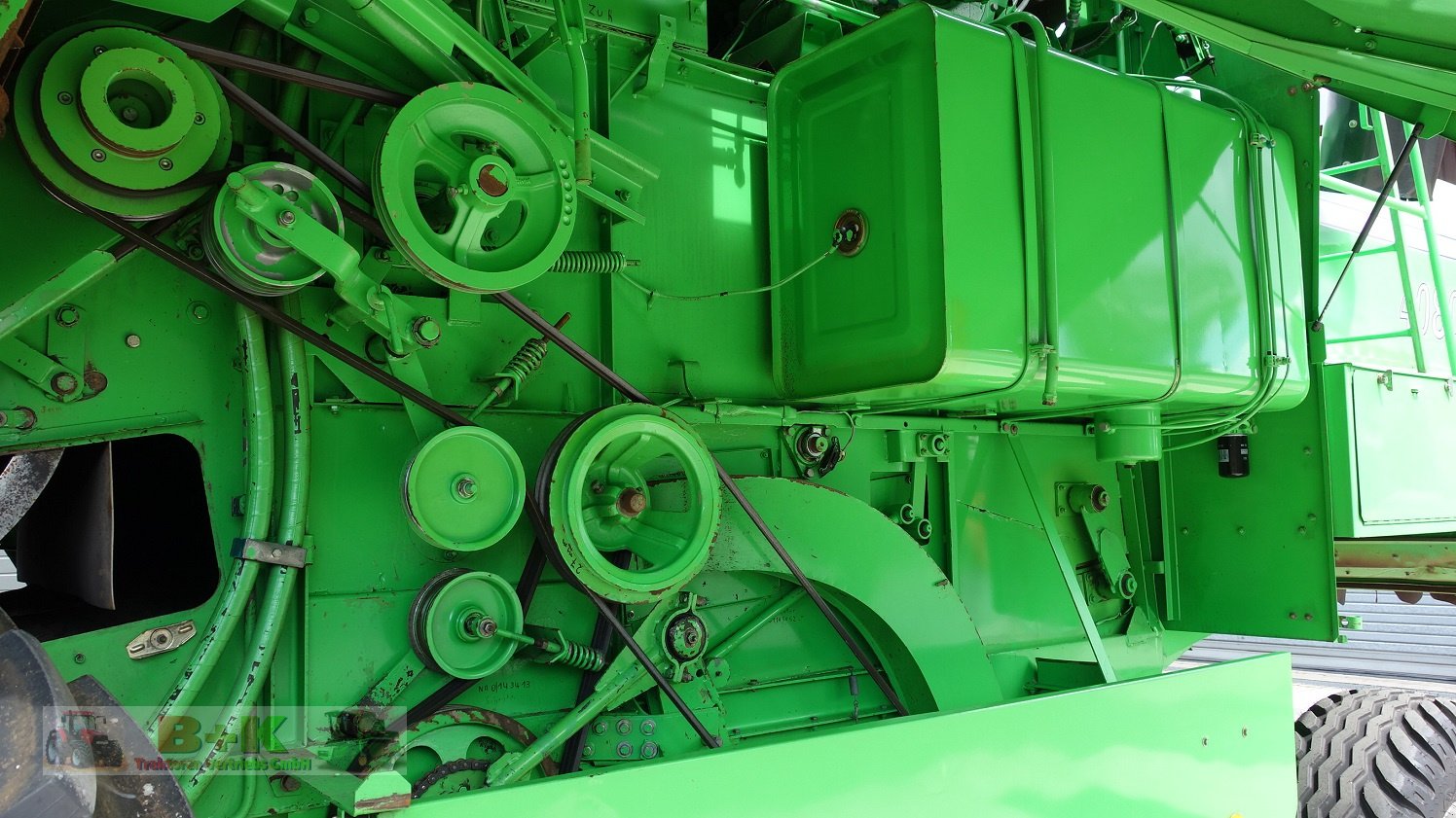 Mähdrescher del tipo Deutz-Fahr Topliner 4080 HTS, Gebrauchtmaschine In Kettenkamp (Immagine 7)