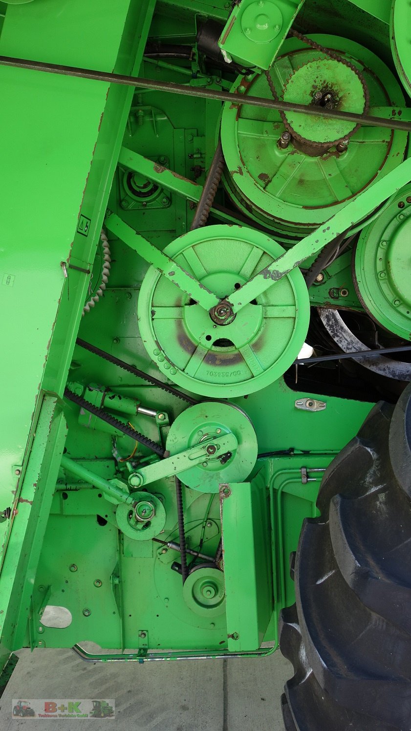 Mähdrescher del tipo Deutz-Fahr Topliner 4080 HTS, Gebrauchtmaschine In Kettenkamp (Immagine 11)