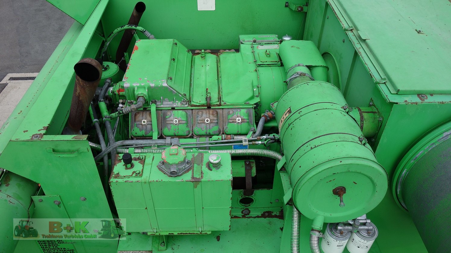 Mähdrescher del tipo Deutz-Fahr Topliner 4080 HTS, Gebrauchtmaschine In Kettenkamp (Immagine 17)