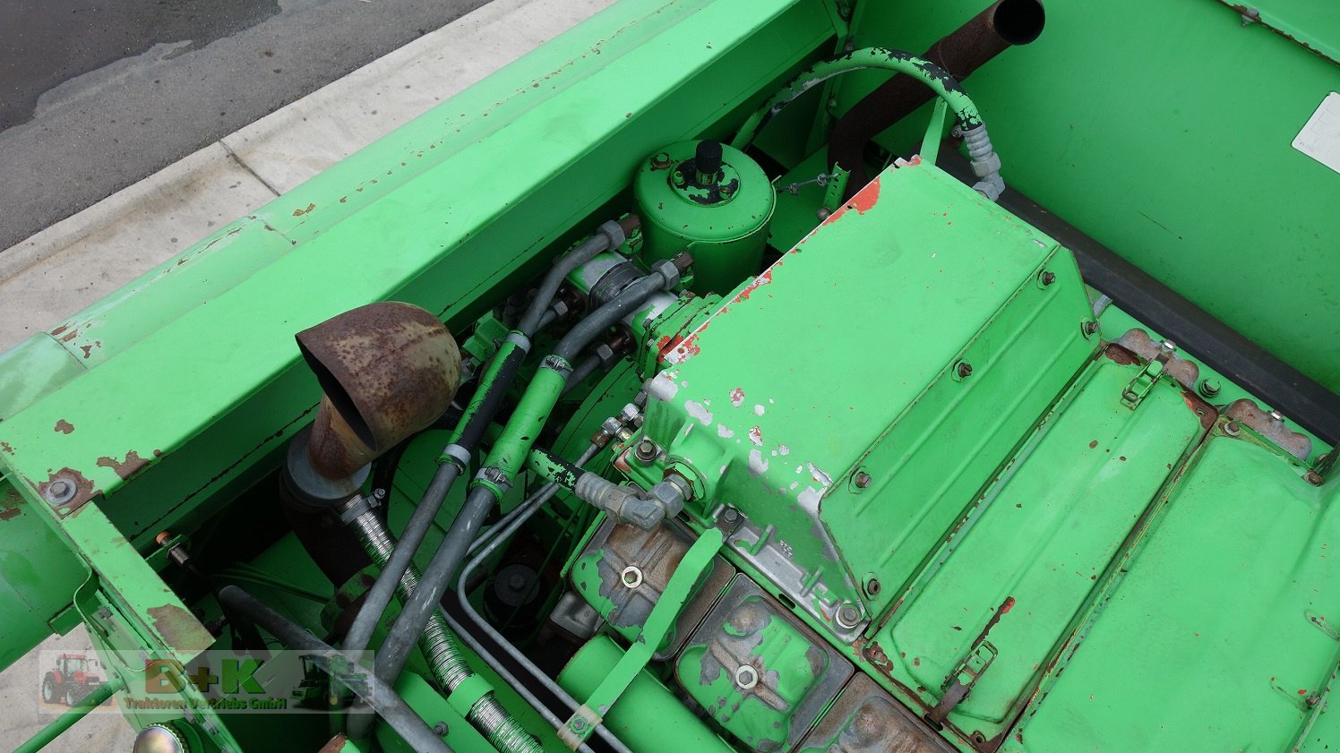 Mähdrescher del tipo Deutz-Fahr Topliner 4080 HTS, Gebrauchtmaschine In Kettenkamp (Immagine 18)