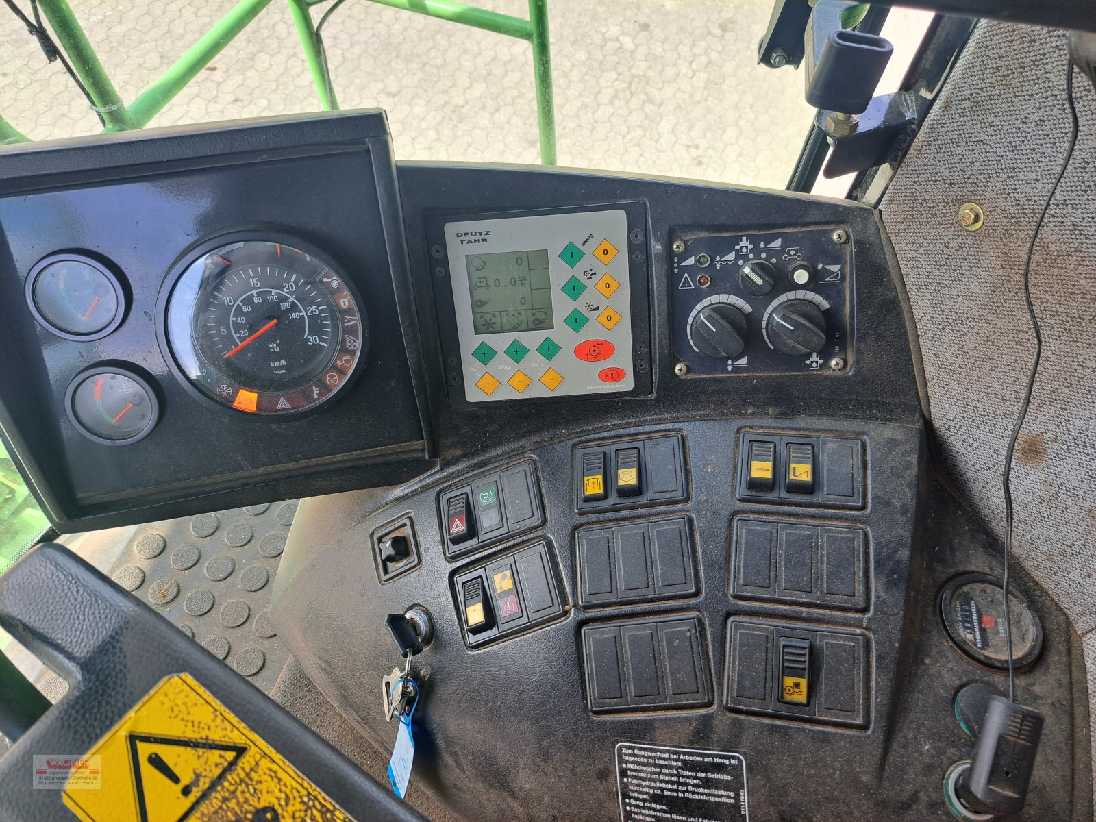 Mähdrescher del tipo Deutz-Fahr Topliner 5680 HTS, Gebrauchtmaschine In Ansbach (Immagine 5)