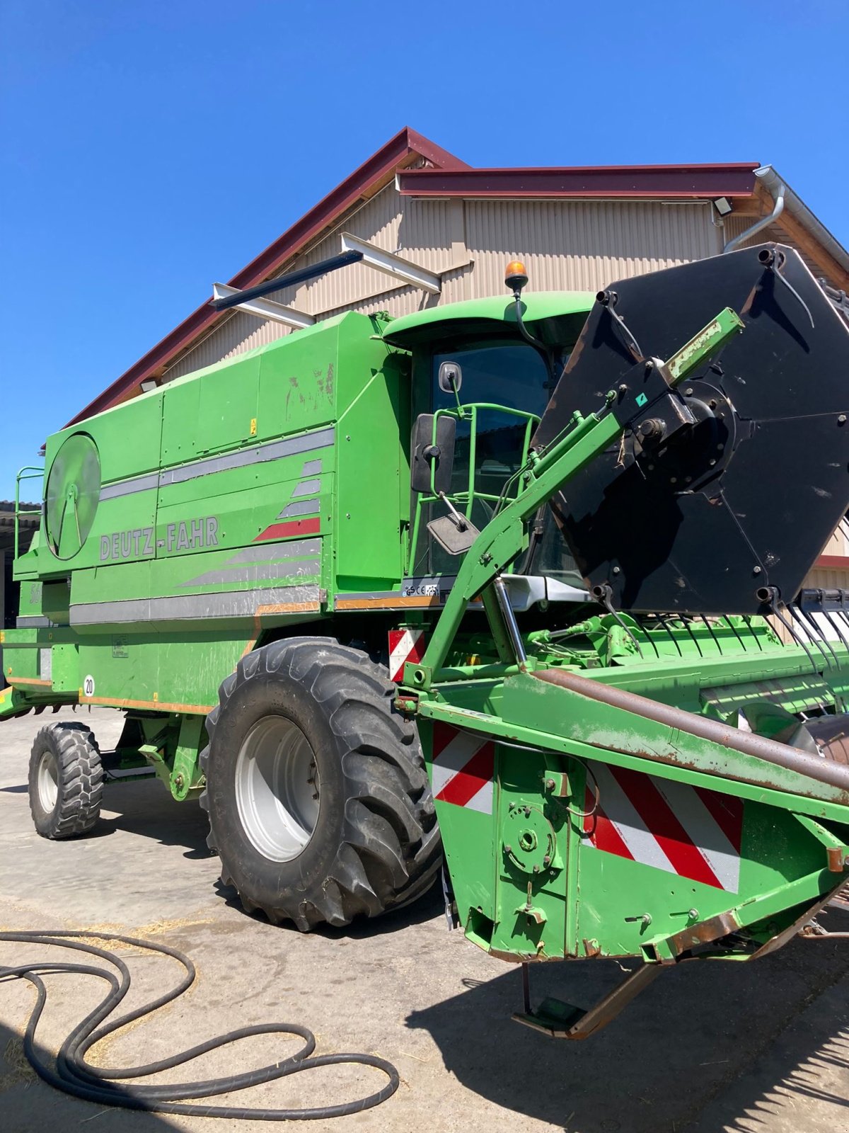 Mähdrescher des Typs Deutz-Fahr Topliner 5690 HTS Balance, Gebrauchtmaschine in Nördlingen (Bild 2)