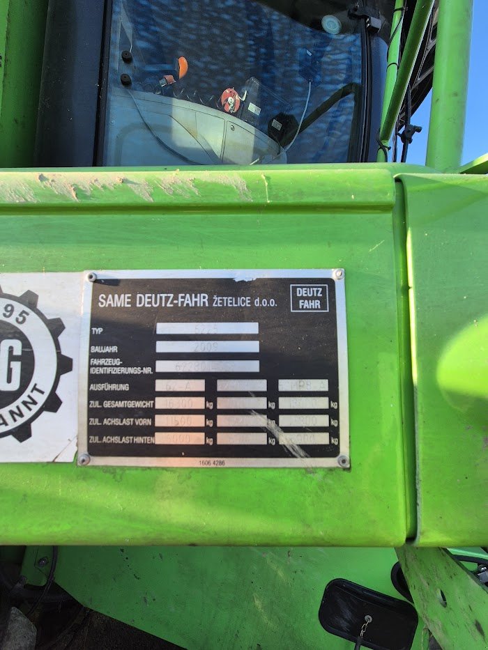 Mähdrescher of the type Deutz-Fahr Topliner 5690 HTS, Gebrauchtmaschine in Naklo (Picture 11)