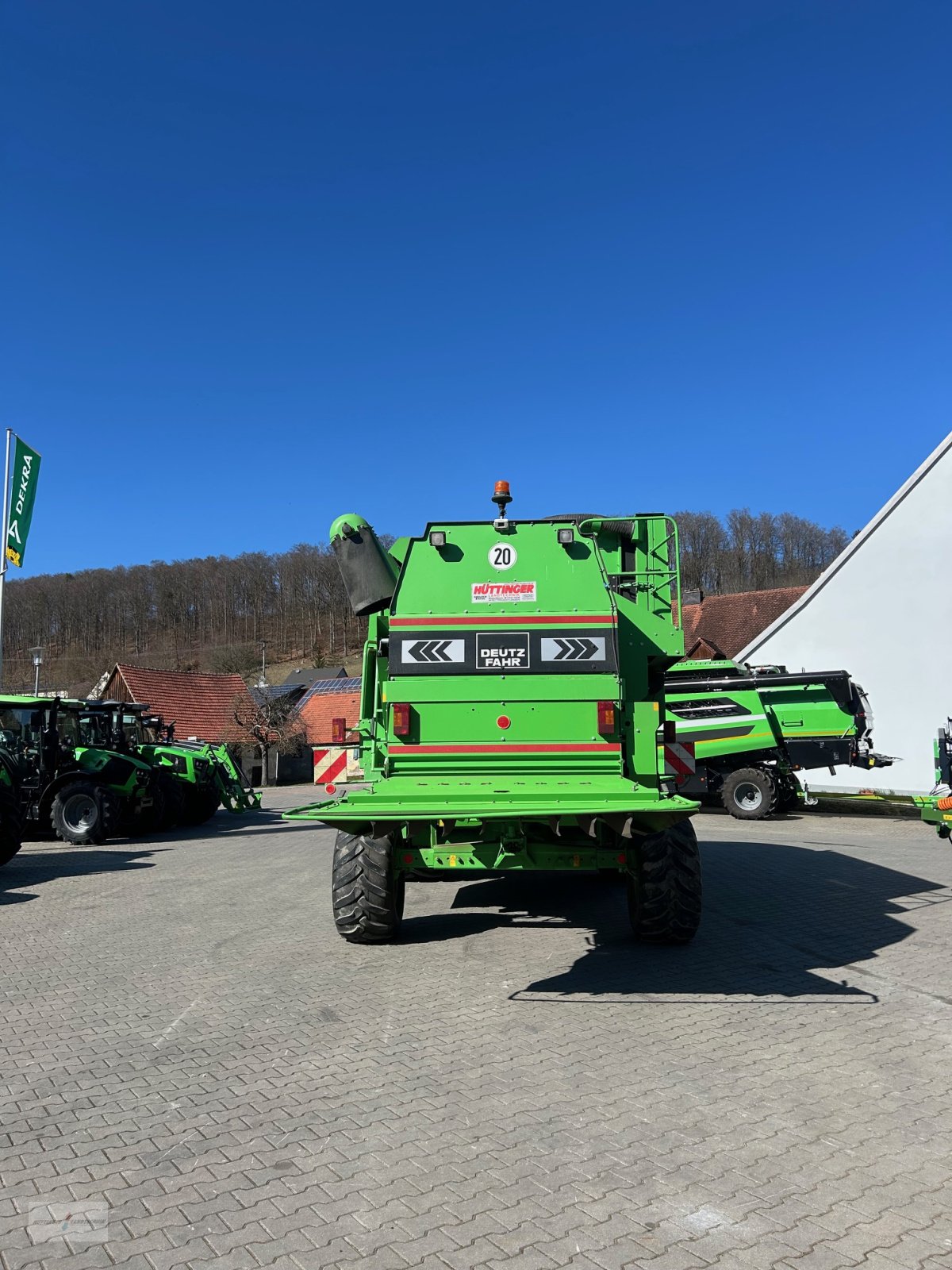 Mähdrescher des Typs Deutz-Fahr Topliner 5690 HTS, Gebrauchtmaschine in Treuchtlingen (Bild 5)