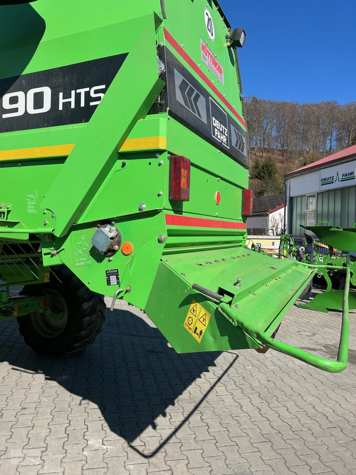 Mähdrescher des Typs Deutz-Fahr Topliner 5690 HTS, Gebrauchtmaschine in Treuchtlingen (Bild 9)