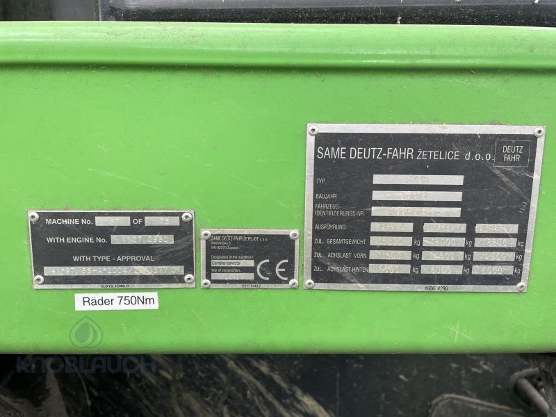 Mähdrescher typu Deutz-Fahr Topliner 6090 HTS Balance, Gebrauchtmaschine v Immendingen (Obrázek 11)