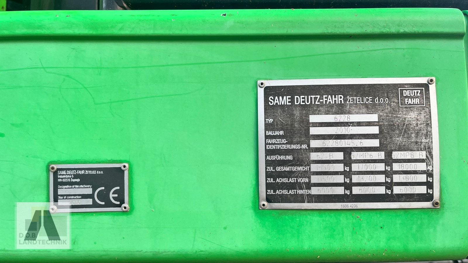 Mähdrescher of the type Deutz-Fahr Topliner 6095 HTS, Gebrauchtmaschine in Regensburg (Picture 19)