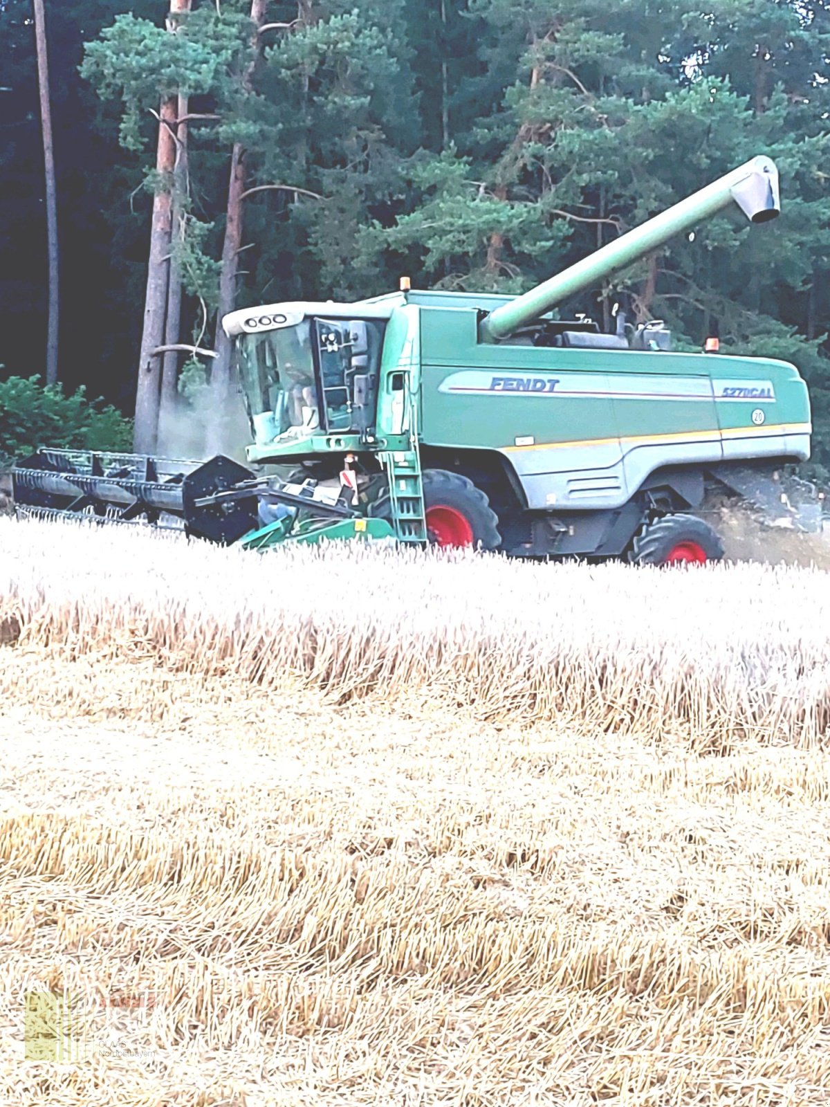 Mähdrescher Türe ait Fendt 5270 CAL inkl. Powerflow 6,15m RAPS, Gebrauchtmaschine içinde Altenstadt a.d. Waldnaab (resim 1)