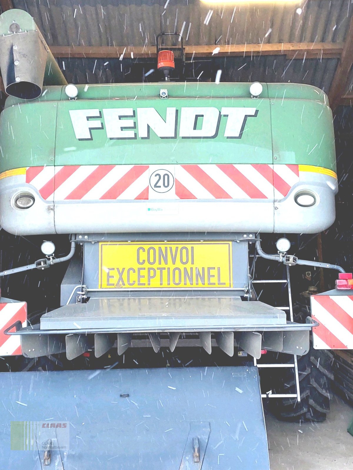 Mähdrescher Türe ait Fendt 5270 CAL inkl. Powerflow 6,15m RAPS, Gebrauchtmaschine içinde Altenstadt a.d. Waldnaab (resim 5)