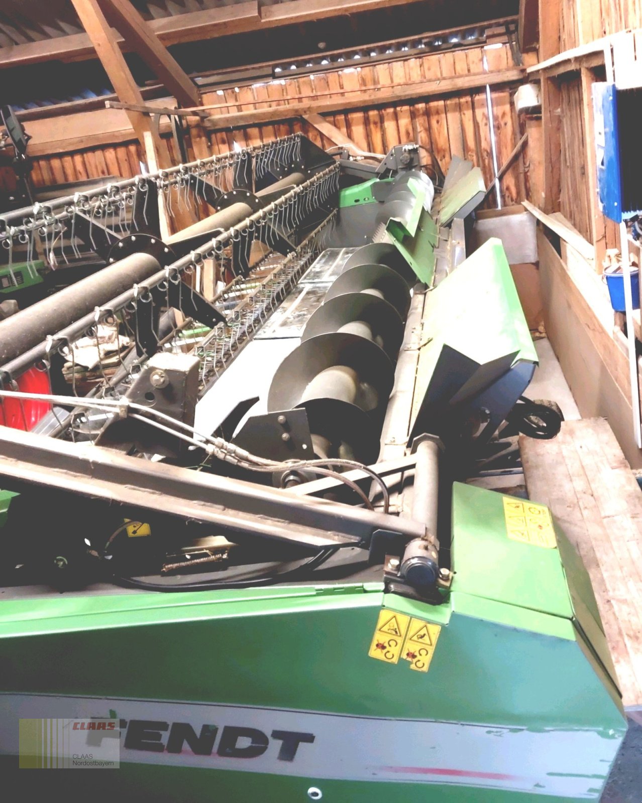 Mähdrescher Türe ait Fendt 5270 CAL inkl. Powerflow 6,15m RAPS, Gebrauchtmaschine içinde Altenstadt a.d. Waldnaab (resim 7)