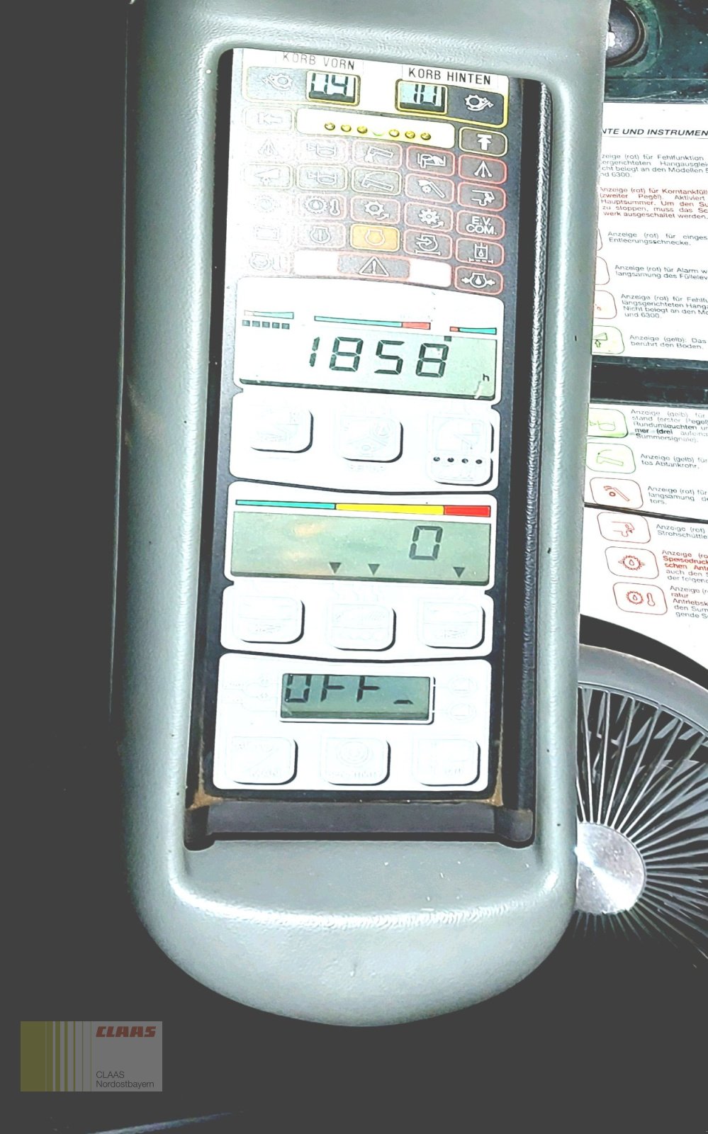 Mähdrescher Türe ait Fendt 5270 CAL inkl. Powerflow 6,15m RAPS, Gebrauchtmaschine içinde Altenstadt a.d. Waldnaab (resim 10)