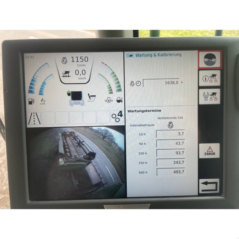 Mähdrescher Türe ait Fendt 5275 CPL, Gebrauchtmaschine içinde Regensdorf (resim 10)