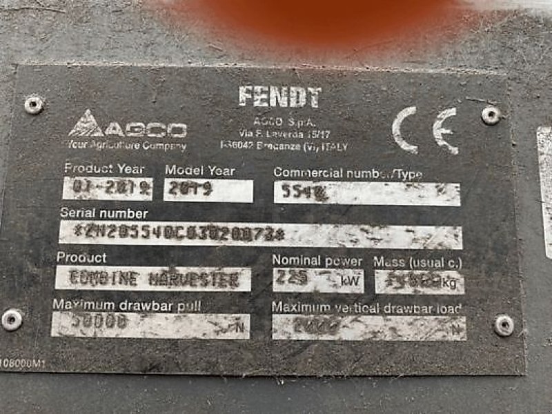 Mähdrescher типа Fendt 5275 CPLI, Gebrauchtmaschine в Revel (Фотография 8)