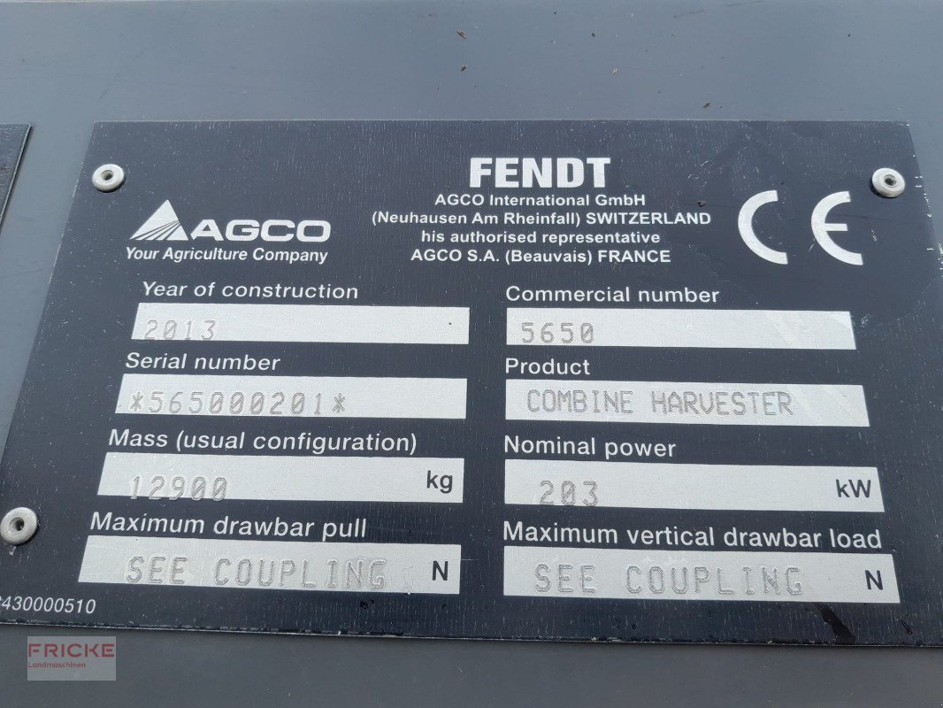 Mähdrescher Türe ait Fendt 6275 L, Gebrauchtmaschine içinde Bockel - Gyhum (resim 17)