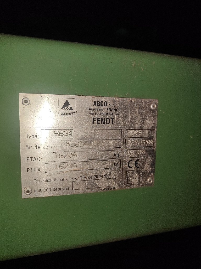 Mähdrescher του τύπου Fendt 6300 C AL, Gebrauchtmaschine σε Eton (Φωτογραφία 10)