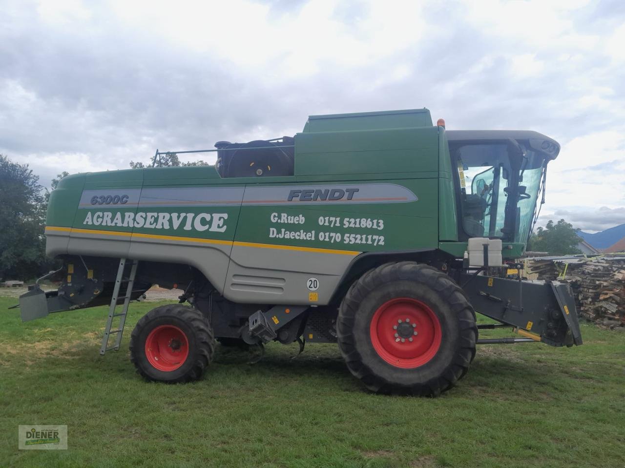 Mähdrescher del tipo Fendt 6300C, Gebrauchtmaschine In Buggingen (Immagine 2)