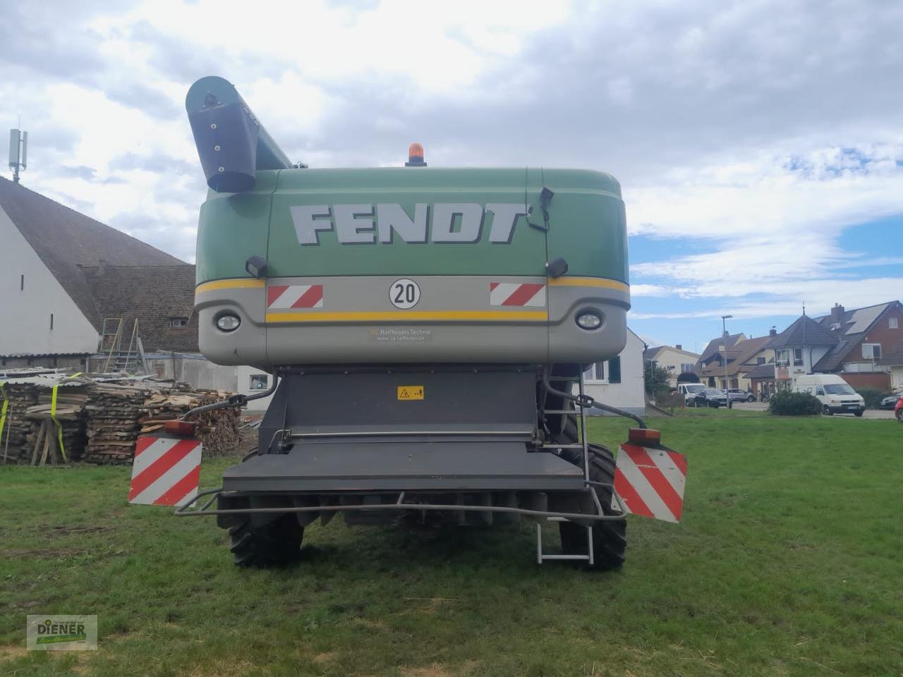 Mähdrescher del tipo Fendt 6300C, Gebrauchtmaschine In Buggingen (Immagine 4)