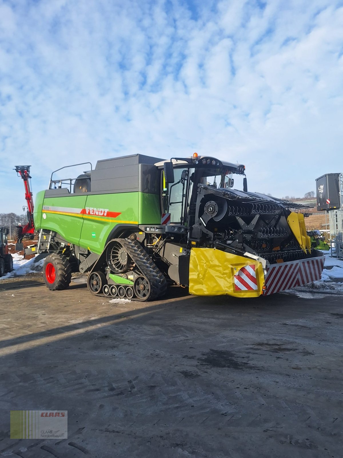 Mähdrescher za tip Fendt 6335 C + Geringhoff HVV 600, Gebrauchtmaschine u Altenstadt a.d. Waldnaab (Slika 1)