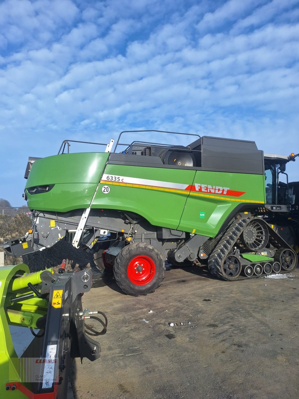 Mähdrescher za tip Fendt 6335 C + Geringhoff HVV 600, Gebrauchtmaschine u Altenstadt a.d. Waldnaab (Slika 4)