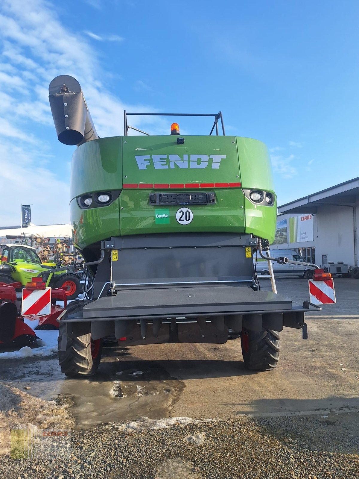 Mähdrescher za tip Fendt 6335 C + Geringhoff HVV 600, Gebrauchtmaschine u Altenstadt a.d. Waldnaab (Slika 5)