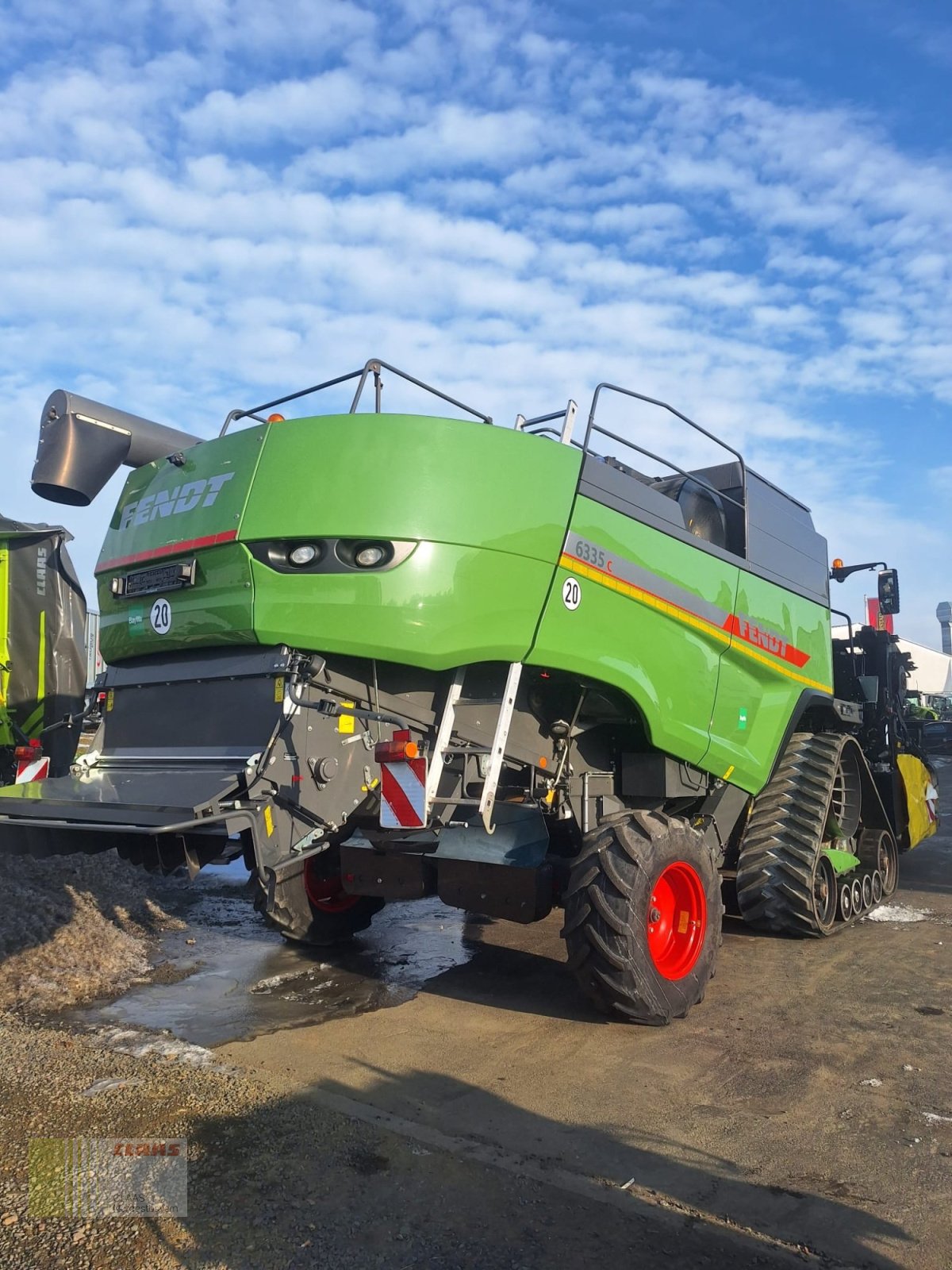 Mähdrescher za tip Fendt 6335 C + Geringhoff HVV 600, Gebrauchtmaschine u Altenstadt a.d. Waldnaab (Slika 7)