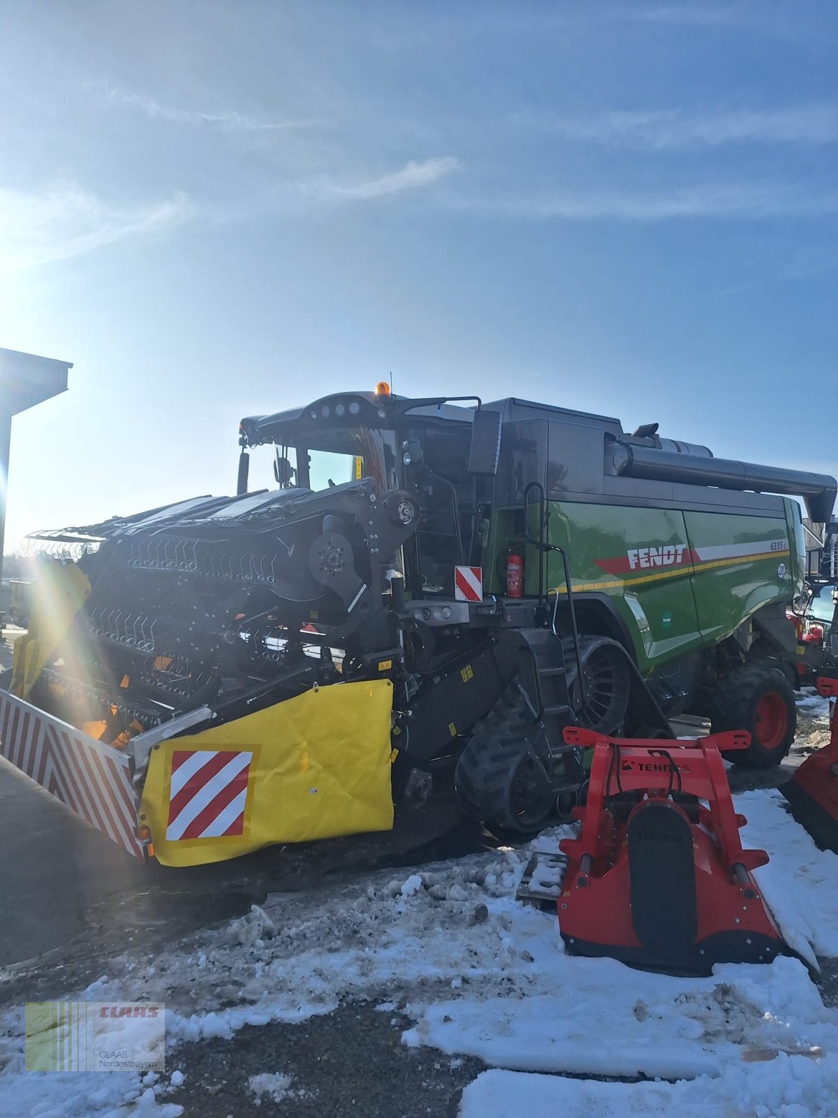 Mähdrescher za tip Fendt 6335 C + Geringhoff HVV 600, Gebrauchtmaschine u Altenstadt a.d. Waldnaab (Slika 8)