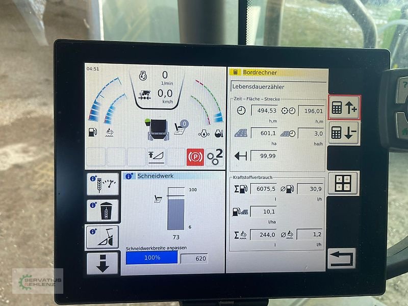 Mähdrescher типа Fendt 6335 C PL Hangmaschine + Powerflow, Gebrauchtmaschine в Rittersdorf (Фотография 12)