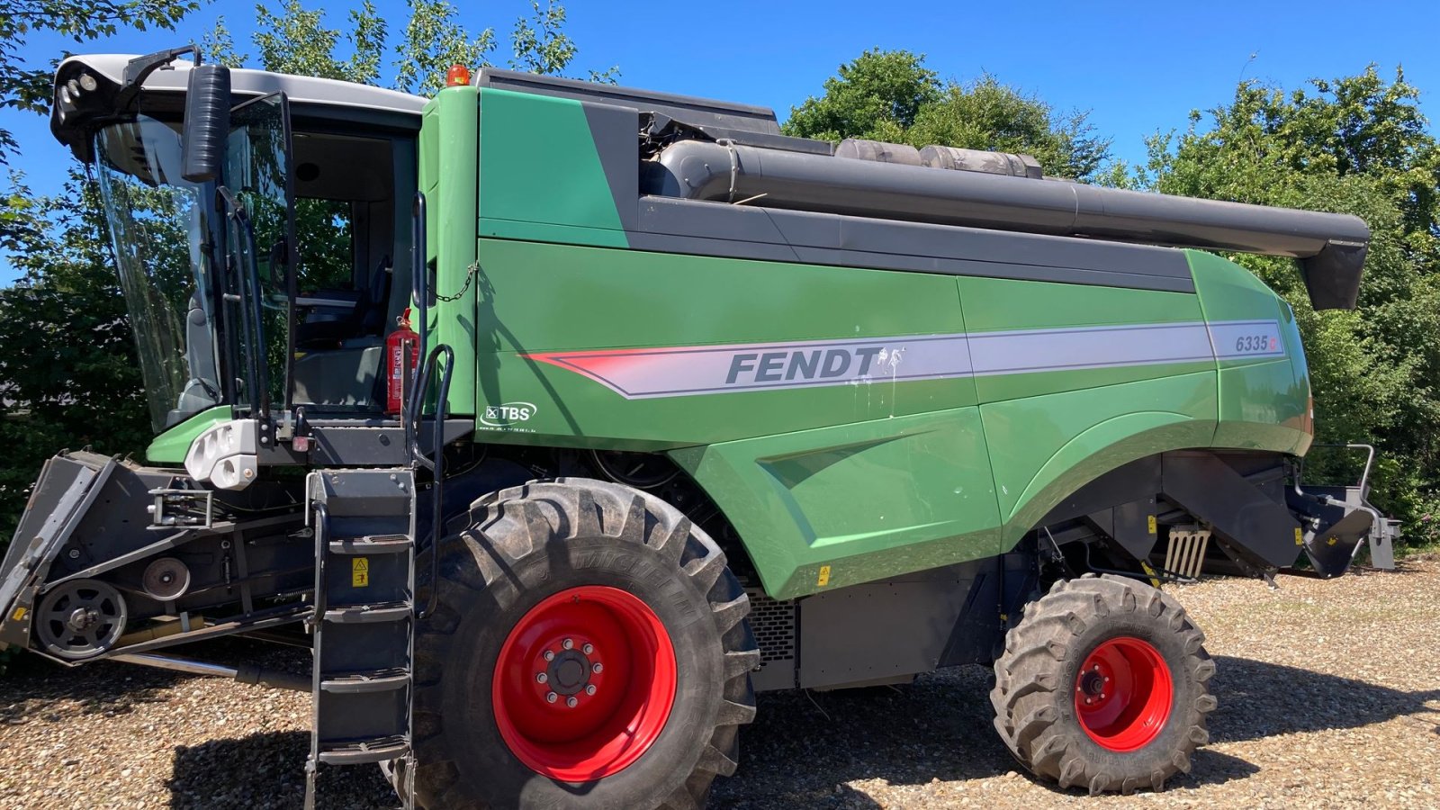 Mähdrescher del tipo Fendt 6335 C, Gebrauchtmaschine In Skive (Immagine 9)