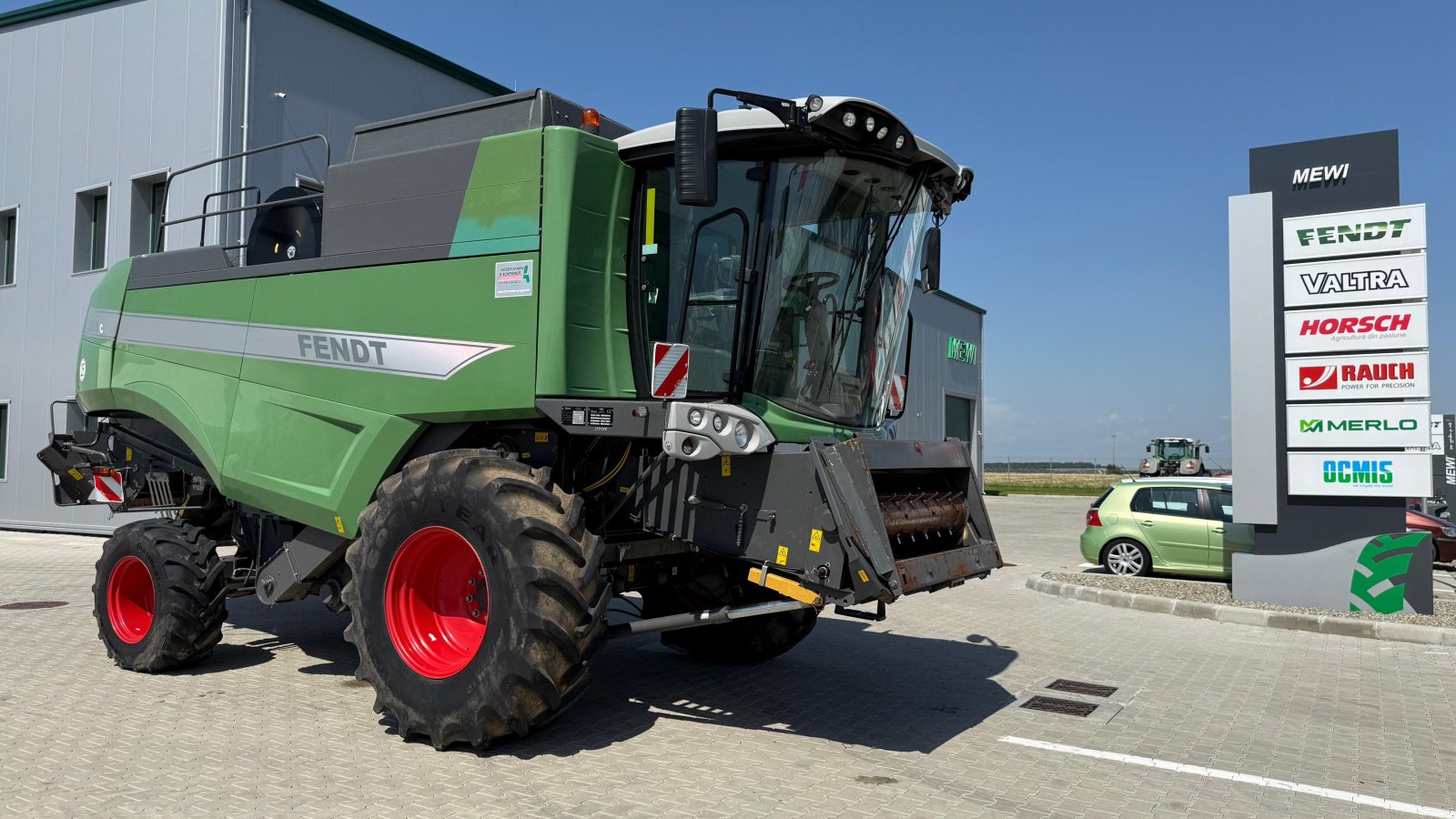 Mähdrescher Türe ait Fendt 6335 C, Gebrauchtmaschine içinde Orţişoara (resim 1)