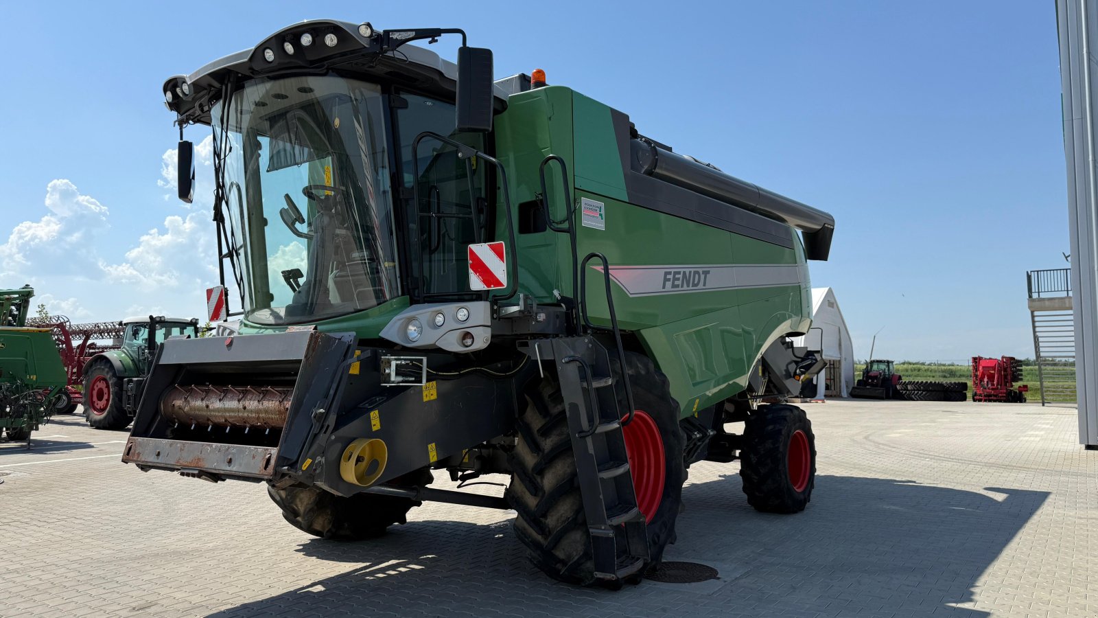 Mähdrescher Türe ait Fendt 6335 C, Gebrauchtmaschine içinde Orţişoara (resim 2)