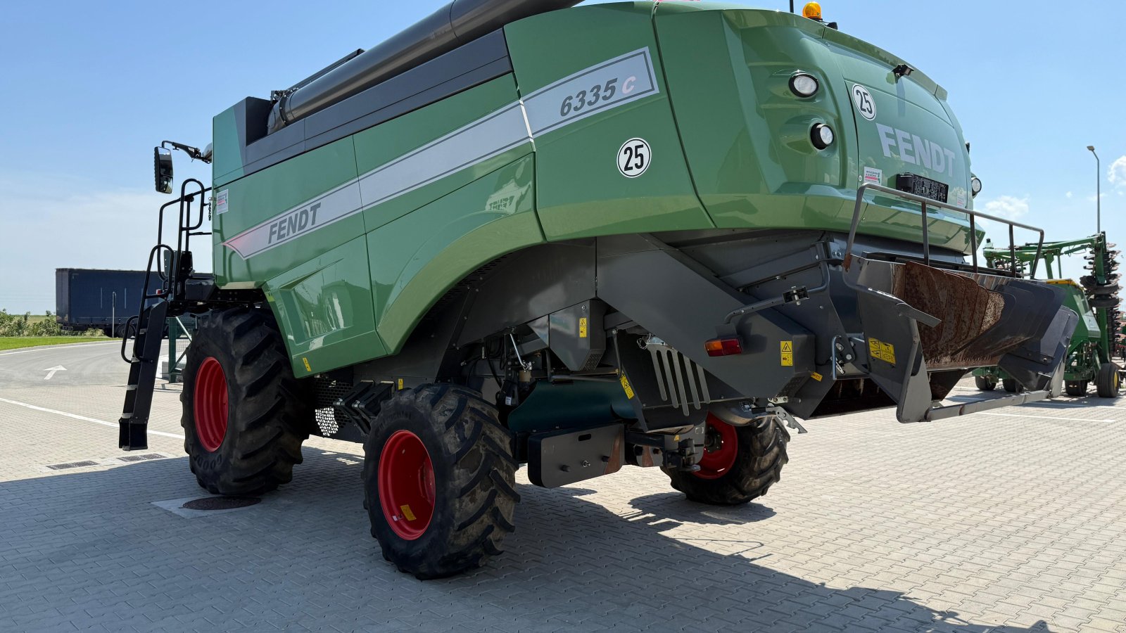 Mähdrescher Türe ait Fendt 6335 C, Gebrauchtmaschine içinde Orţişoara (resim 4)