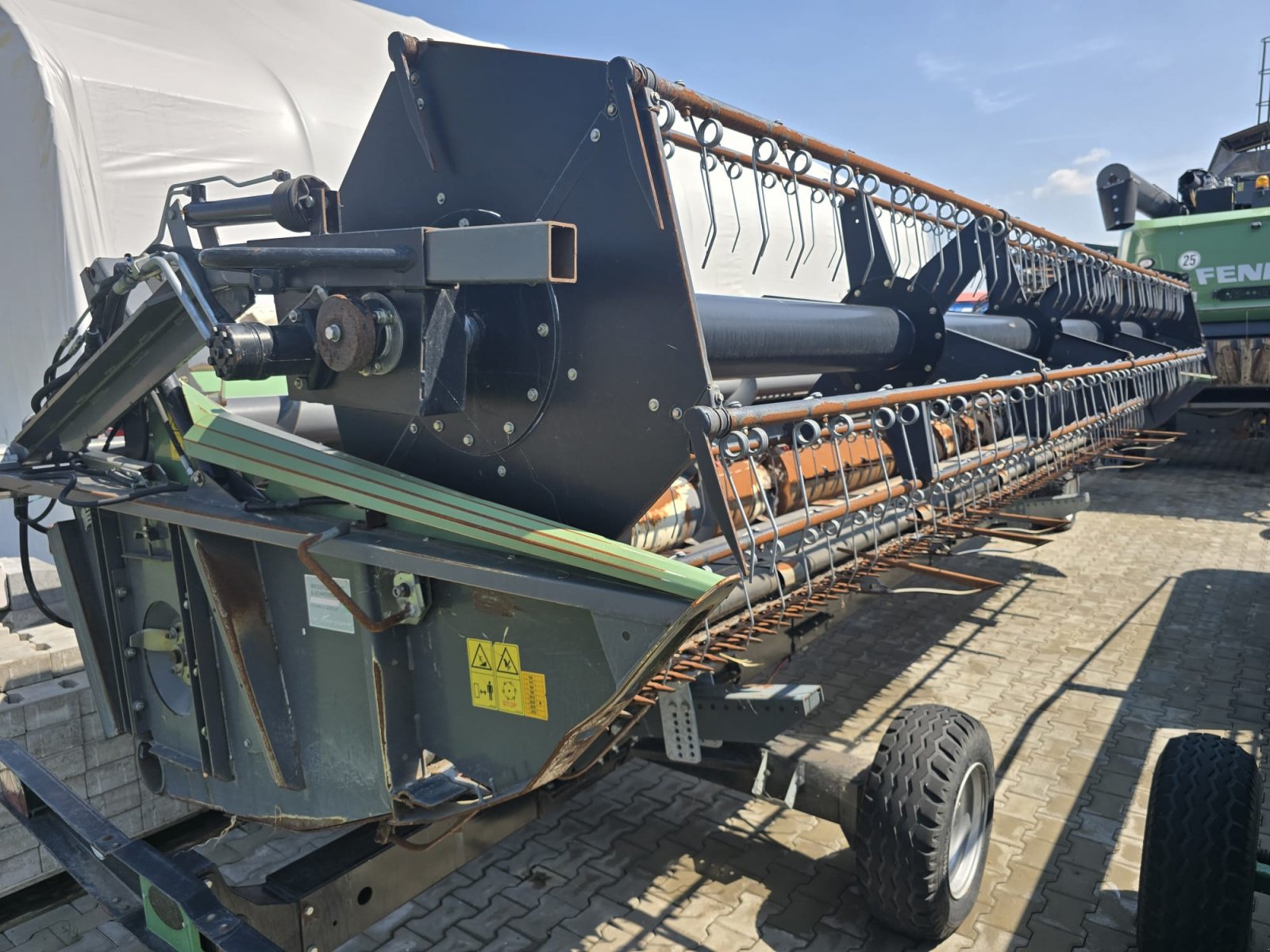 Mähdrescher Türe ait Fendt 6335 C, Gebrauchtmaschine içinde Orţişoara (resim 10)