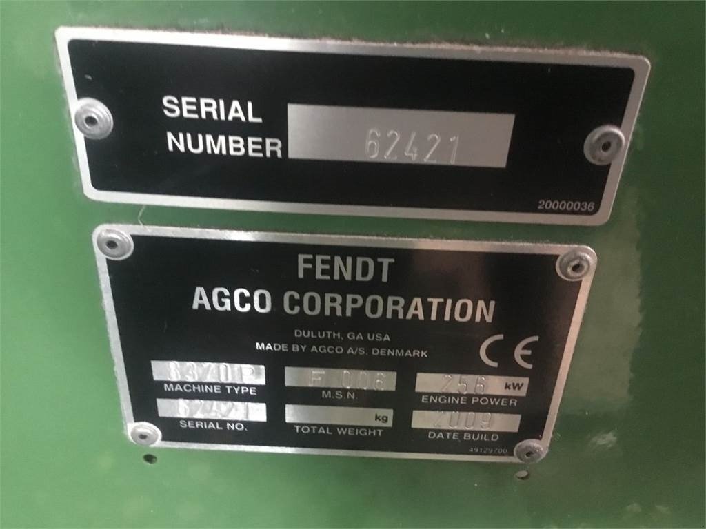 Mähdrescher del tipo Fendt 8370 P, Gebrauchtmaschine In Mern (Immagine 10)