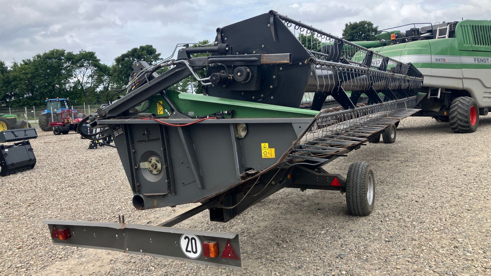 Mähdrescher Türe ait Fendt 9470X kun 850 timer!, Gebrauchtmaschine içinde Rødekro (resim 11)