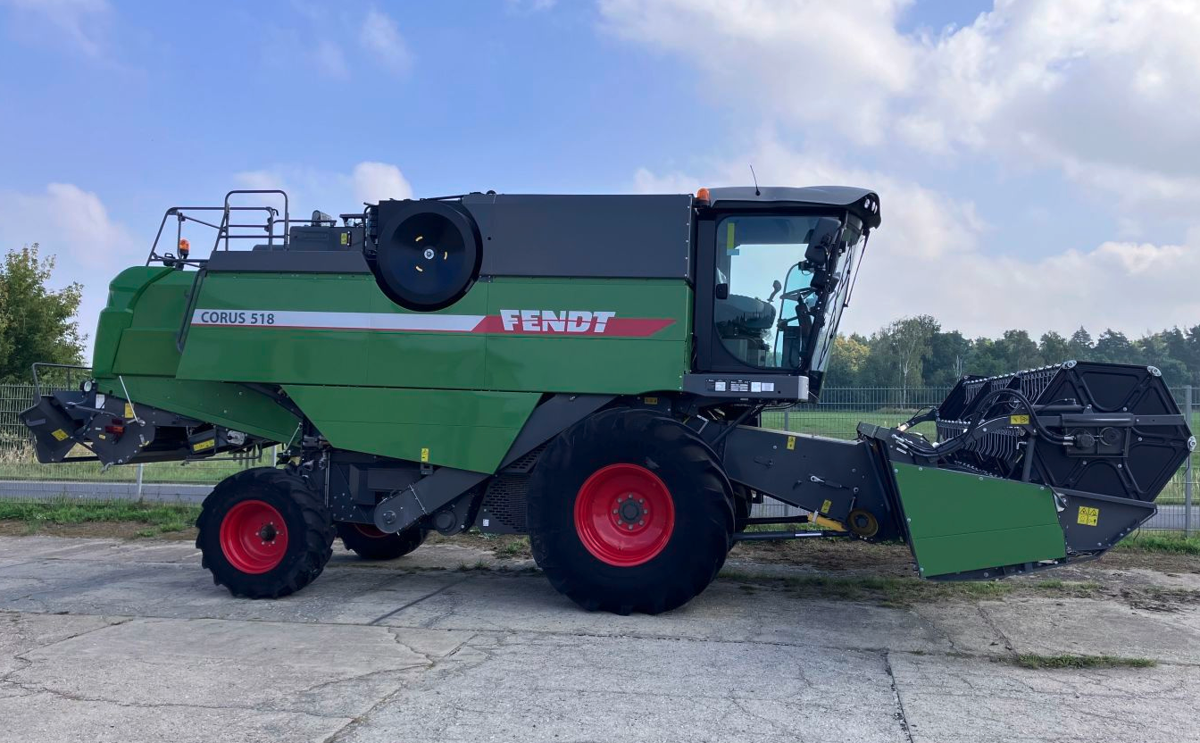 Mähdrescher typu Fendt Corus 518 Gen 1 mit Schneidwerk FF 18' 5,40 m + Ziegler, Gebrauchtmaschine v Wülfershausen an der Saale (Obrázok 1)