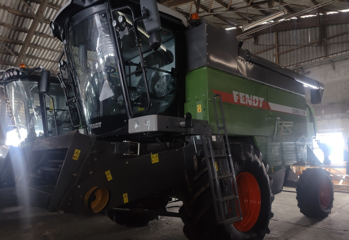 Mähdrescher typu Fendt Corus 518 Gen 1 mit Schneidwerk FF 18' 5,40 m + Ziegler, Gebrauchtmaschine v Wülfershausen an der Saale (Obrázok 2)
