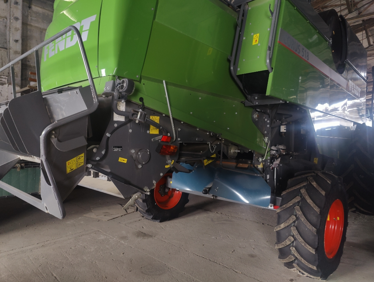 Mähdrescher typu Fendt Corus 518 Gen 1 mit Schneidwerk FF 18' 5,40 m + Ziegler, Gebrauchtmaschine v Wülfershausen an der Saale (Obrázok 5)