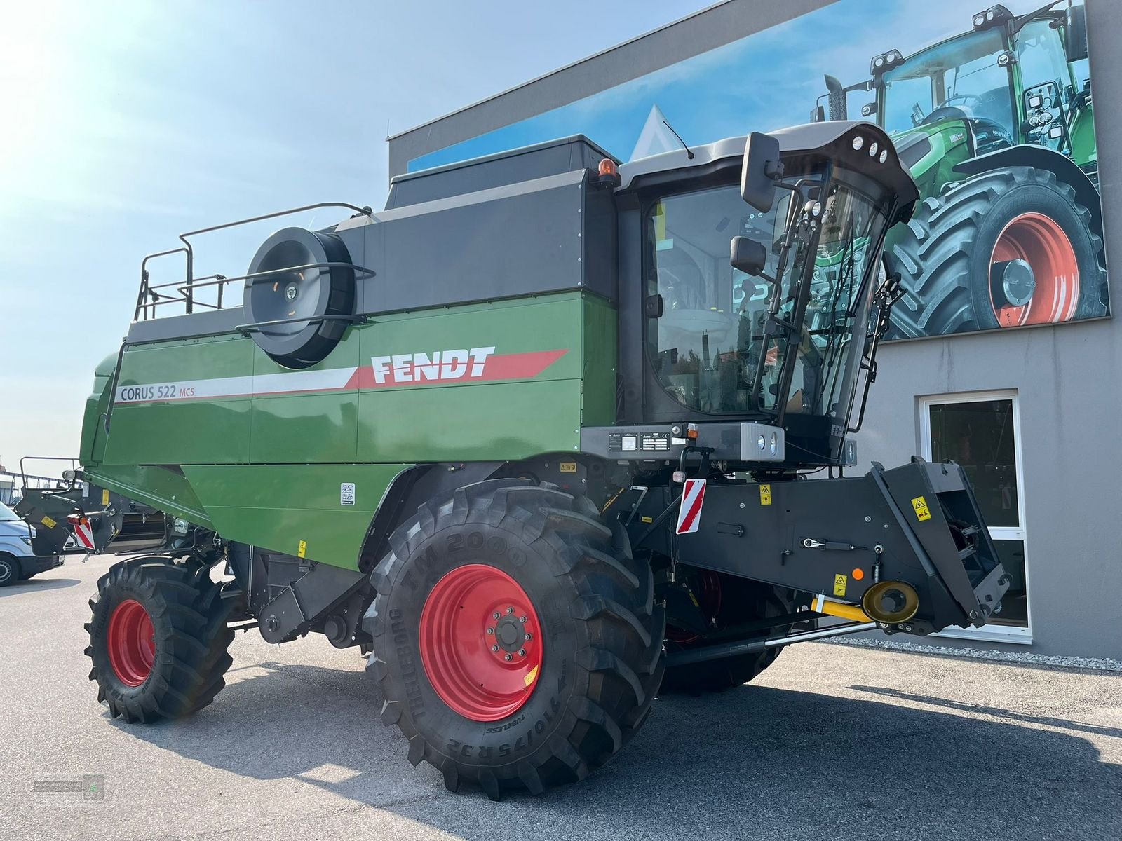 Mähdrescher Türe ait Fendt Corus 522 MCS, Neumaschine içinde Gerasdorf (resim 20)