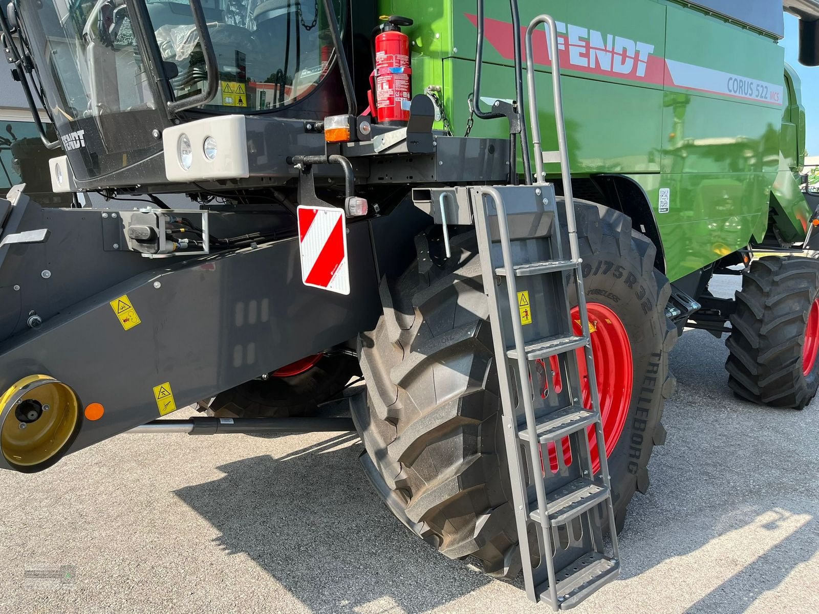 Mähdrescher Türe ait Fendt Corus 522 MCS, Neumaschine içinde Gerasdorf (resim 8)