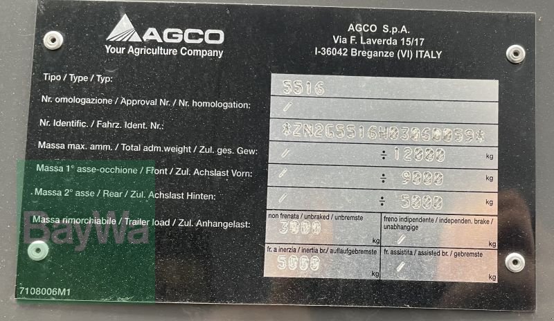 Mähdrescher типа Fendt CORUS 526 MCS GEN1, Gebrauchtmaschine в Rottweil (Фотография 15)