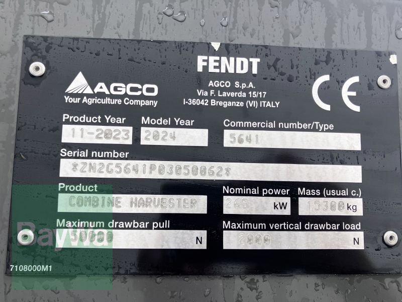 Mähdrescher van het type Fendt FENDT 6335 C PL, Gebrauchtmaschine in Neumark (Foto 12)