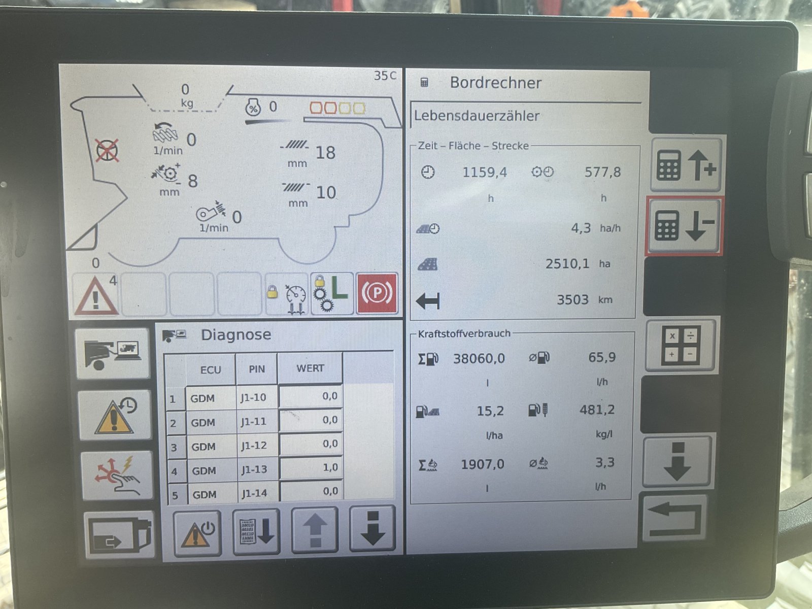 Mähdrescher des Typs Fendt IDEAL 7T Gen3, Gebrauchtmaschine in Eutin (Bild 5)