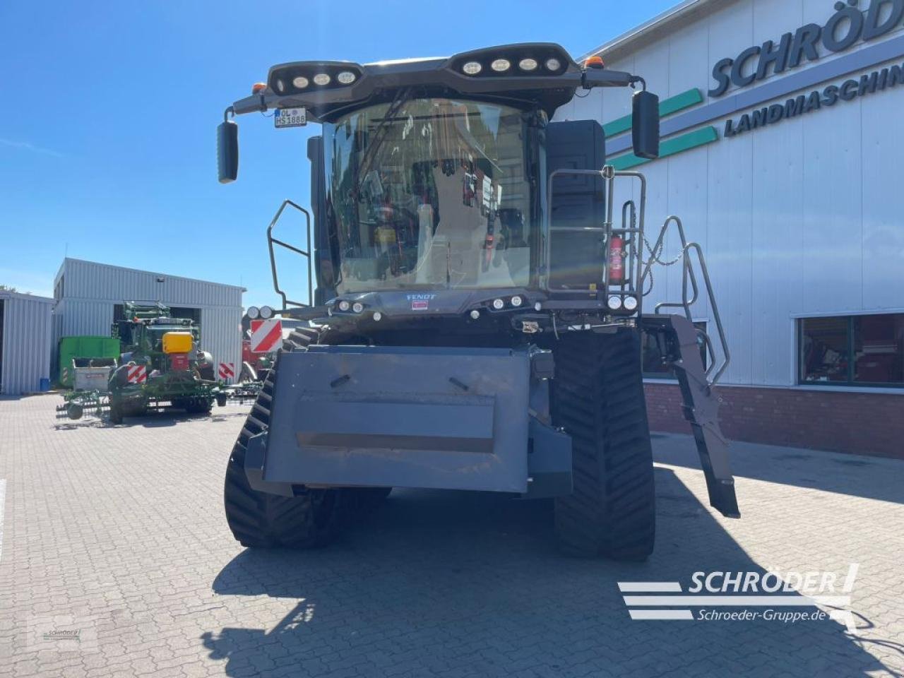 Mähdrescher Türe ait Fendt IDEAL 8 T, Gebrauchtmaschine içinde Twistringen (resim 5)