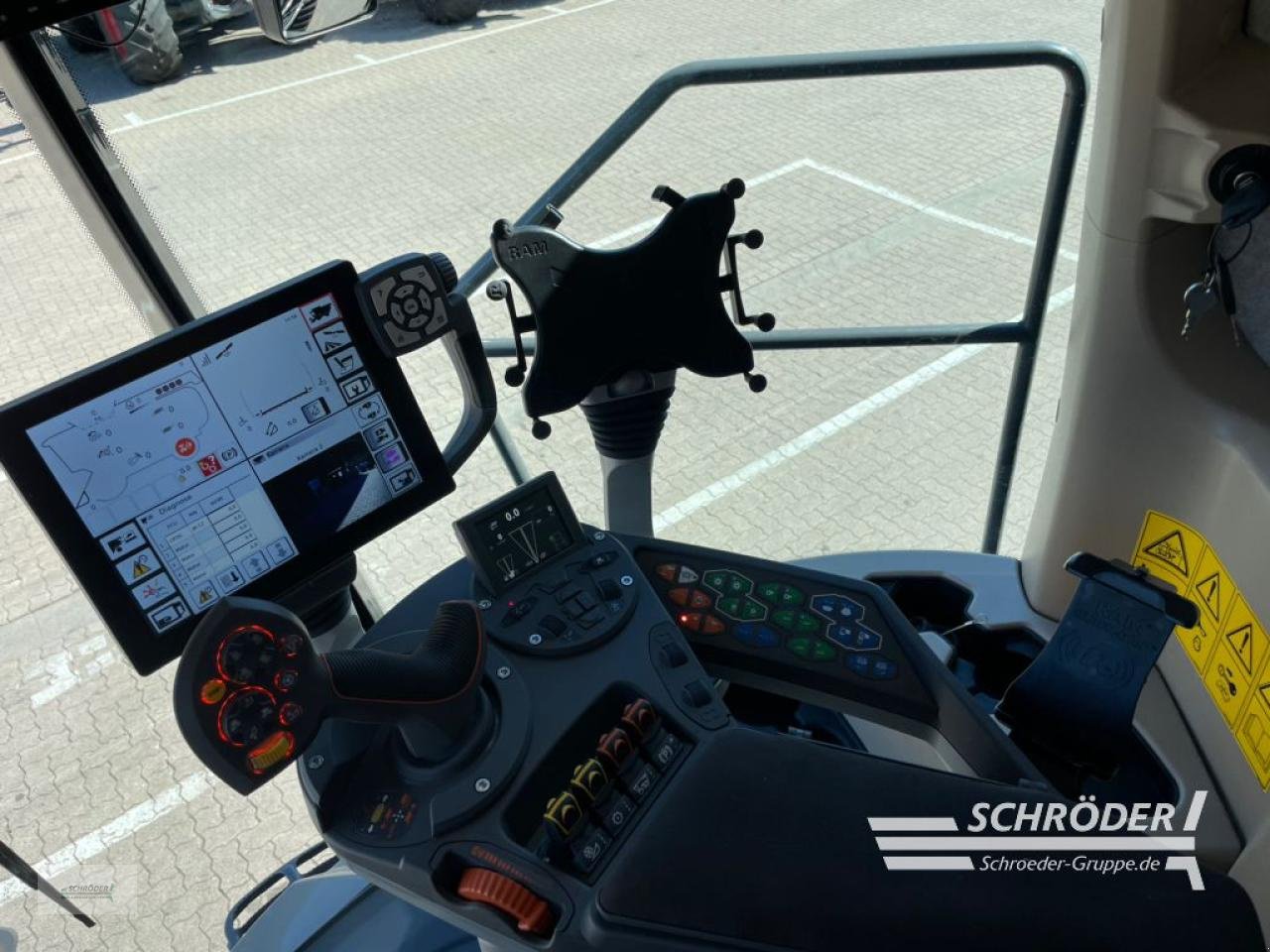 Mähdrescher Türe ait Fendt IDEAL 8 T, Gebrauchtmaschine içinde Twistringen (resim 7)